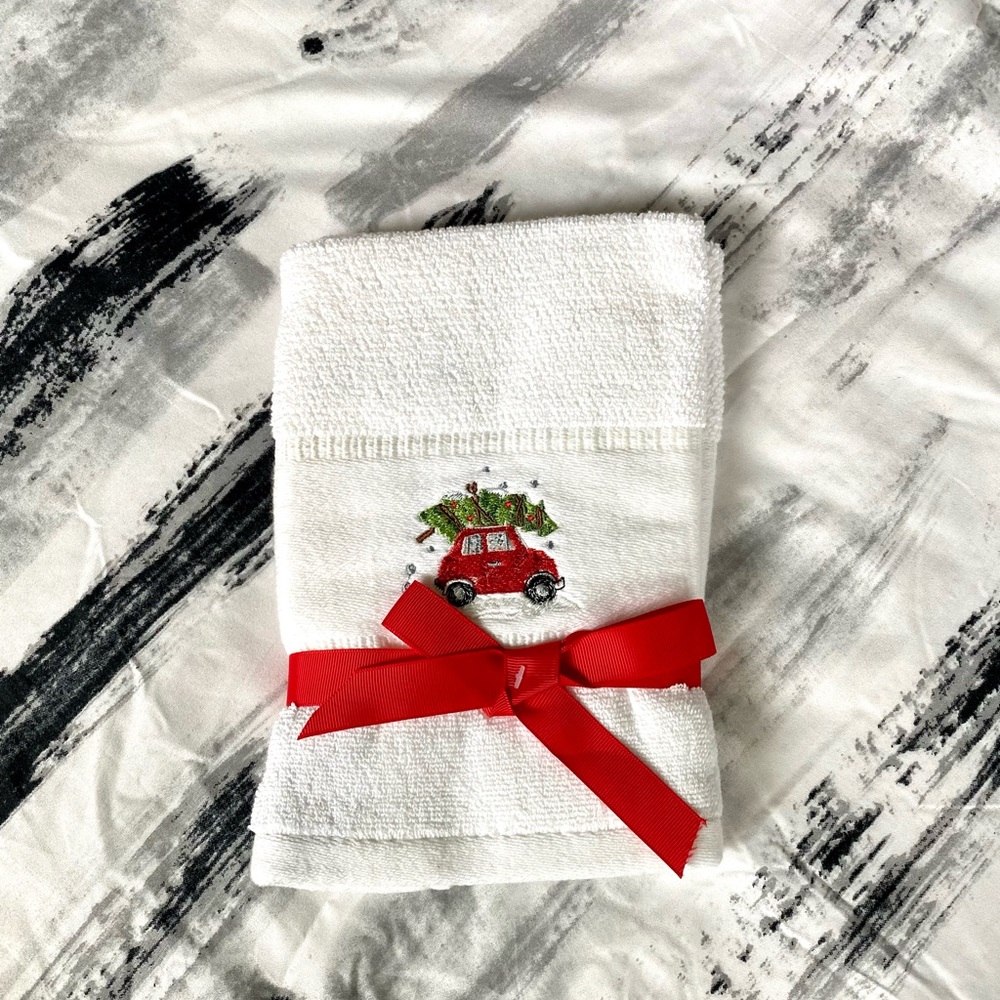 CARO Hone Christmas Hand Towels - 2 pk